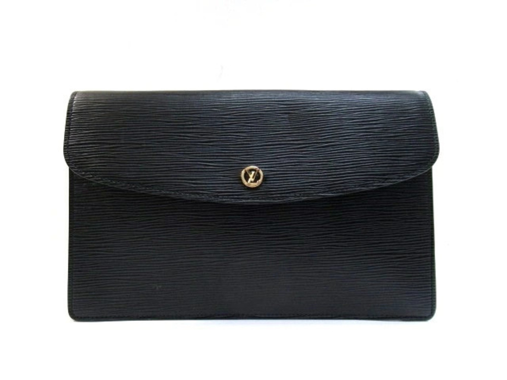 LOUIS VUITTON Bag Shoulder Montaigne Epi Leather